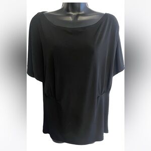 H&M womens black top size large